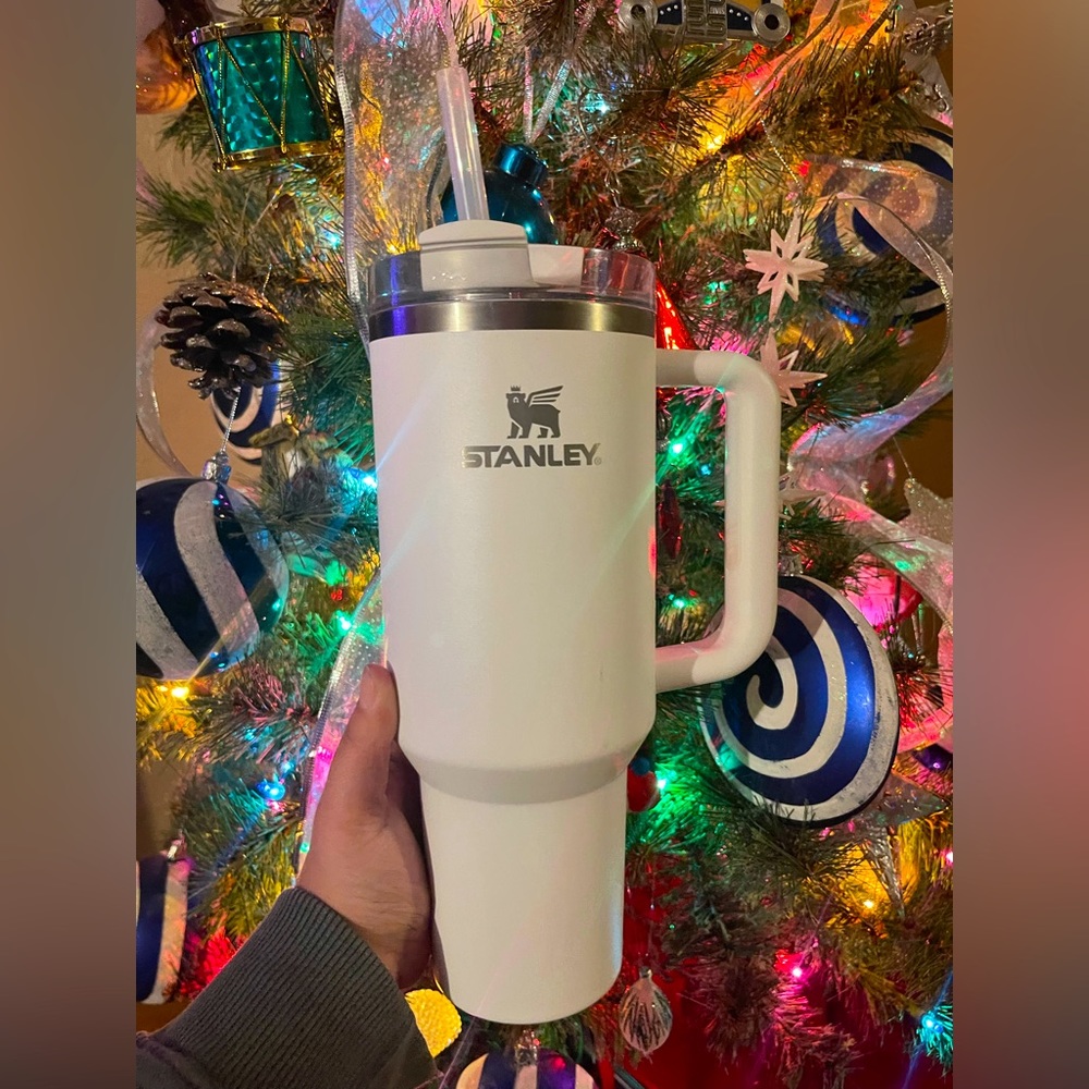 LIMITED EDITION 40oz BRILLIANT WHITE TARGET STANLEY CUP